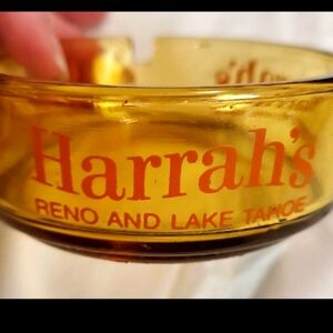 Vintage Harrah's Ashtray